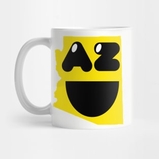 Arizona States of Happynes- Arizona Smiling Face Mug